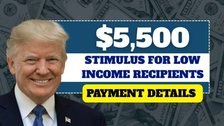 $5,500 Stimulus for SSI, SSDI, and Low Income Recipients