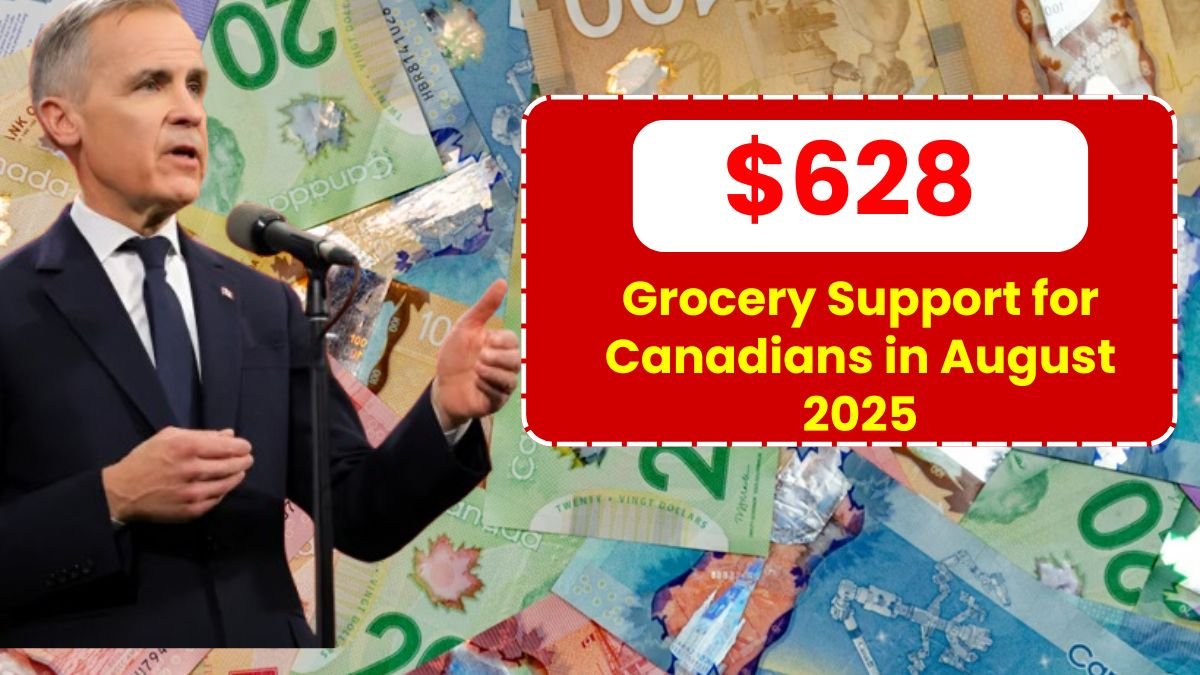 $628 Grocery Support for Canadians in August 2025 – Relief from High Food Costs